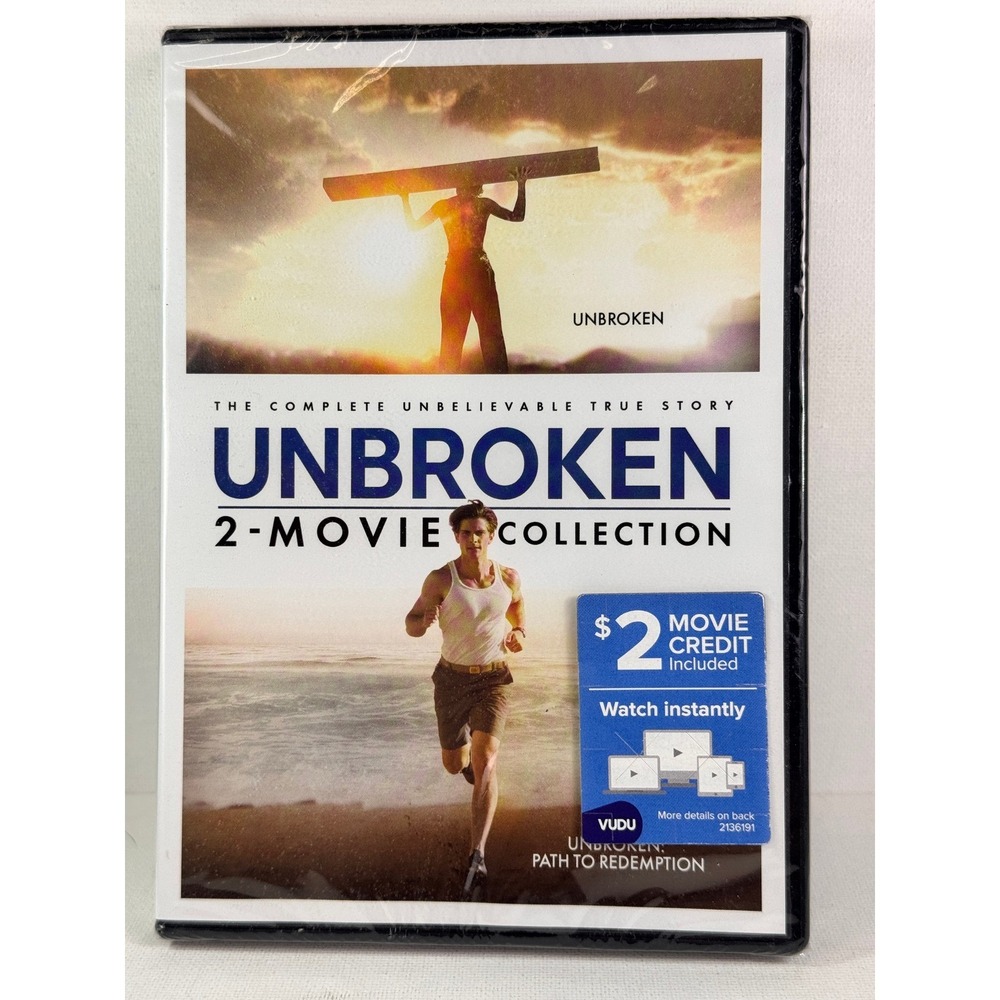 Unbroken‎ 2 Movie Collection DVD Unbroken Path to Redemption New